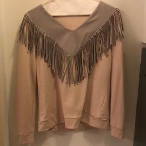 Piper Fringe V-Neck Shirt